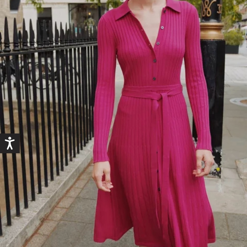 SOLD BODEN Rachel Knitted Dress